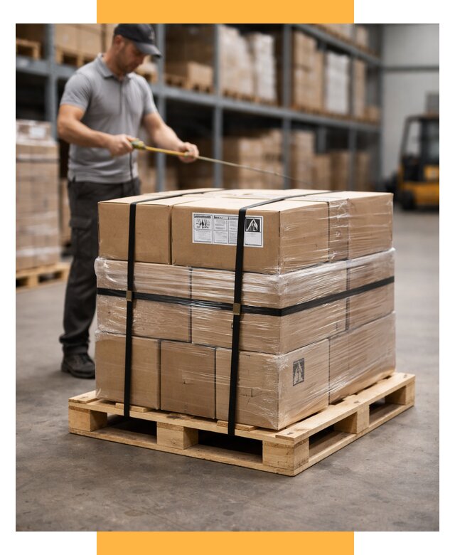 Упаковка и паллетирование грузов от 3572 р. | СетСервис-Чрн