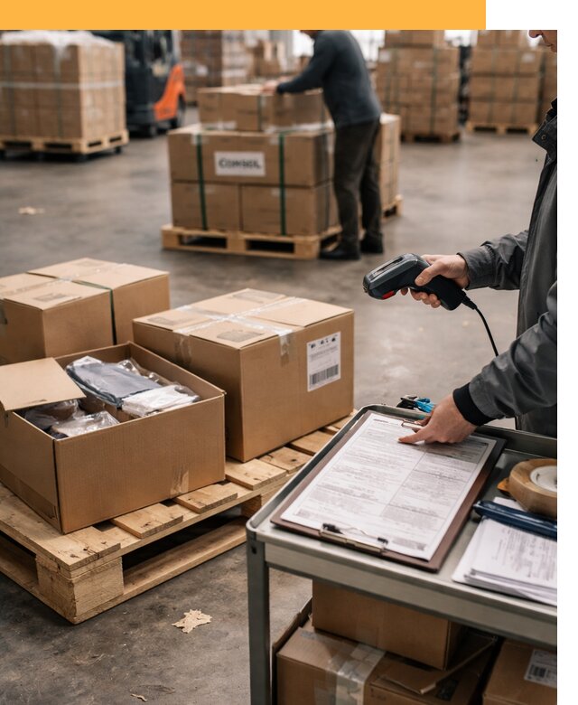 Сборные грузы из Китая: доставка, склад и таможня от 18373