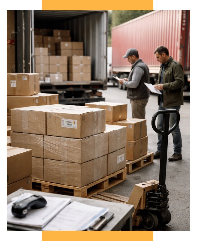 Доставка грузов из Италии в Россию от 18373 р. СетСервис-Чрн