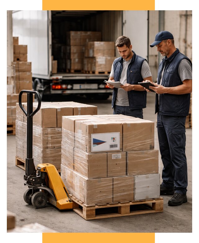 Доставка грузов из Чехии в Россию от 35725 р. | СетСервис-Чрн