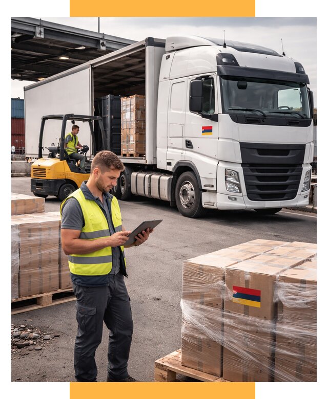 Автоперевозки из Армении от 96967 р. — услуги СетСервис-Чрн