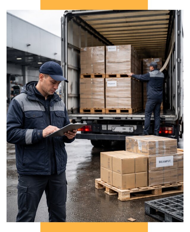 Доставка грузов из Беларуси от 15311 р. логистика СетСервис-Чрн
