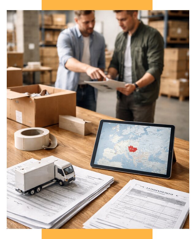 Доставка грузов в Чехию от 35725 р. - логистика СетСервис-Чрн