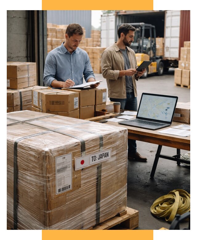 Доставка грузов в Японию от 25518 р., логистика СетСервис-Чрн