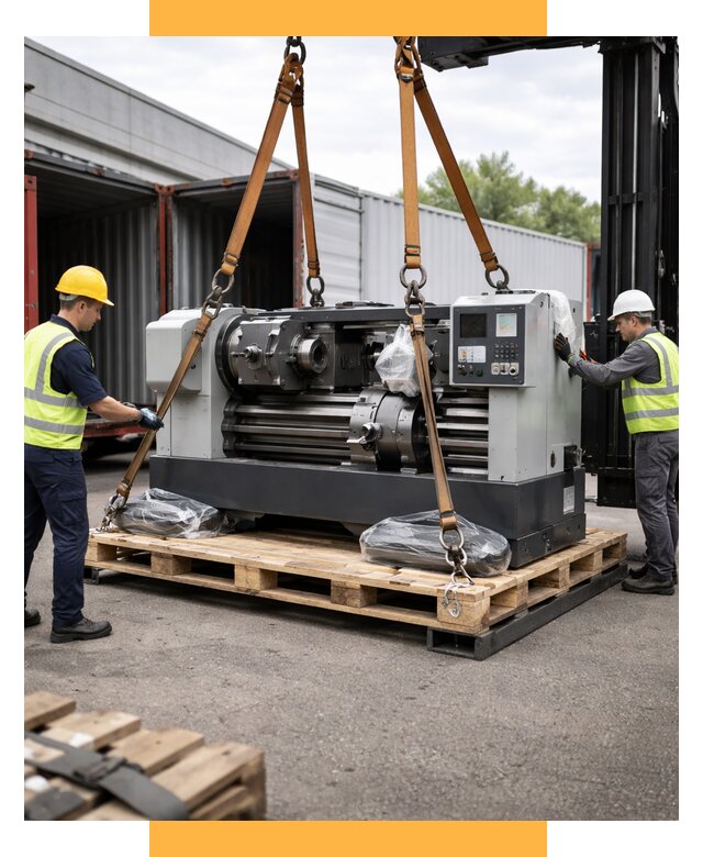 Перевозка станков и таможня от 61242 р. | СетСервис-Чрн логистика