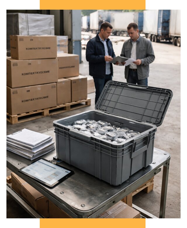 Перевозка комплектующих из Китая от 6635 р. | СетСервис-Чрн