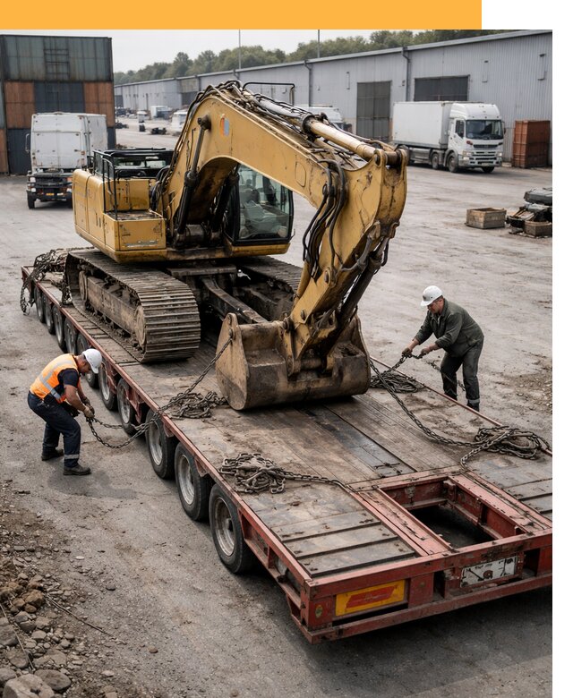 Перевозка спецтехники по России и миру от 45932 руб