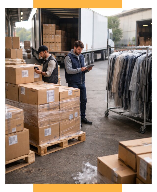 Перевозка и доставка одежды из Китая от 7655 р., СетСервис-Чрн