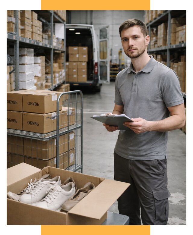 Доставка обуви из Китая и Турции от 4593 р. СетСервис-Чрн