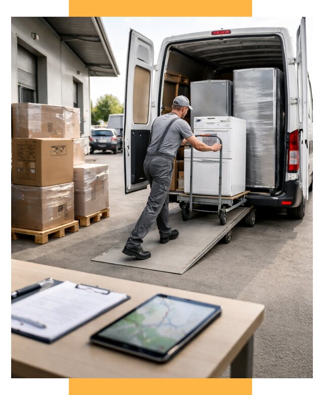 Перевозка бытовой техники от 6635 р. - логистика СетСервис-Чрн