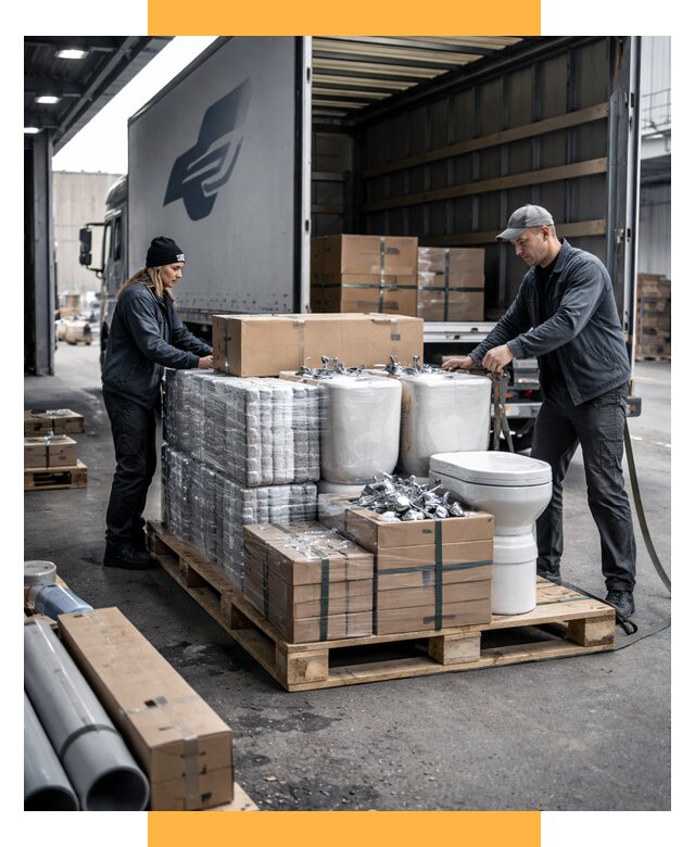 Перевозка сантехники под ключ от 1837 р. | СетСервис-Чрн