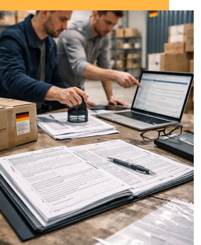 Таможенное оформление грузов из Германии от 9186 руб.