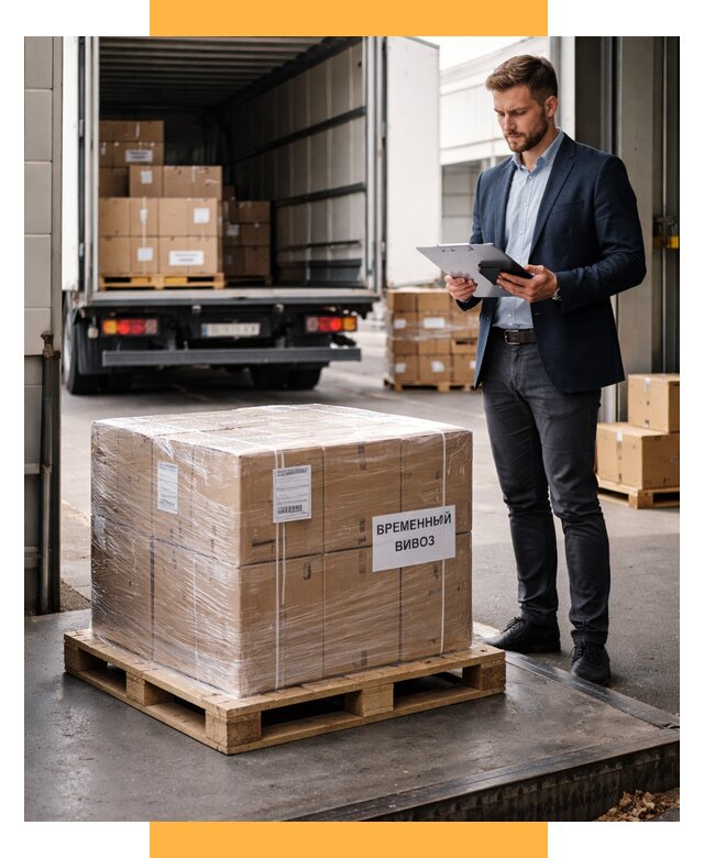 Временный вывоз товаров под ключ от 8166 р. | СетСервис-Чрн