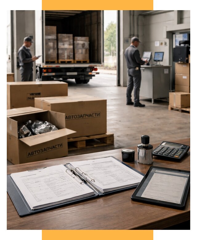 Таможенное оформление автозапчастей под ключ от 8676 р., СетСервис-Чрн