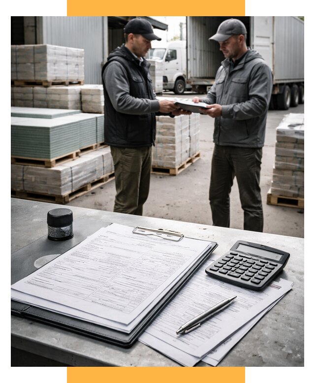 Таможенное оформление стройматериалов от 8676 р. | СетСервис-Чрн